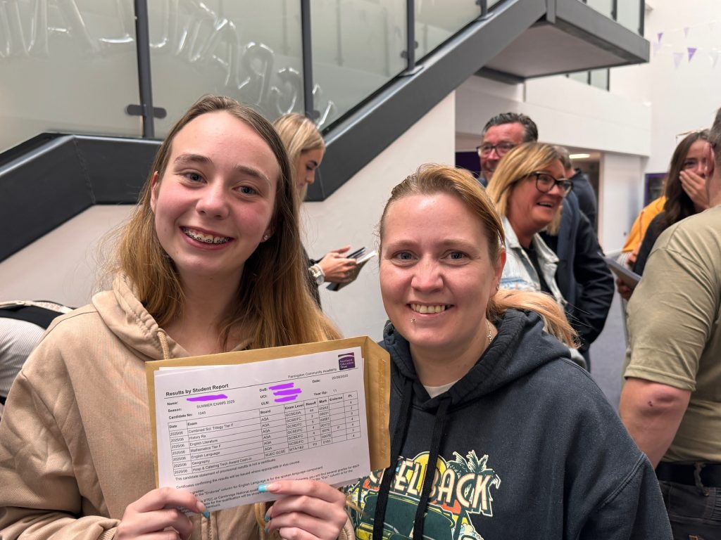 Farringdon Community Academy celebrates GCSE results